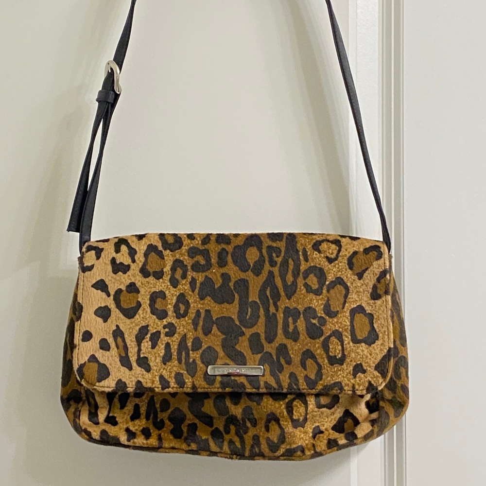 Nine West leopard print purse.